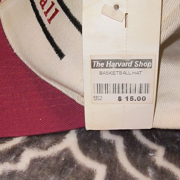 🏀 HARVARD BASKETBALL HAT VINTAGE NWT - Picture 3 of 9